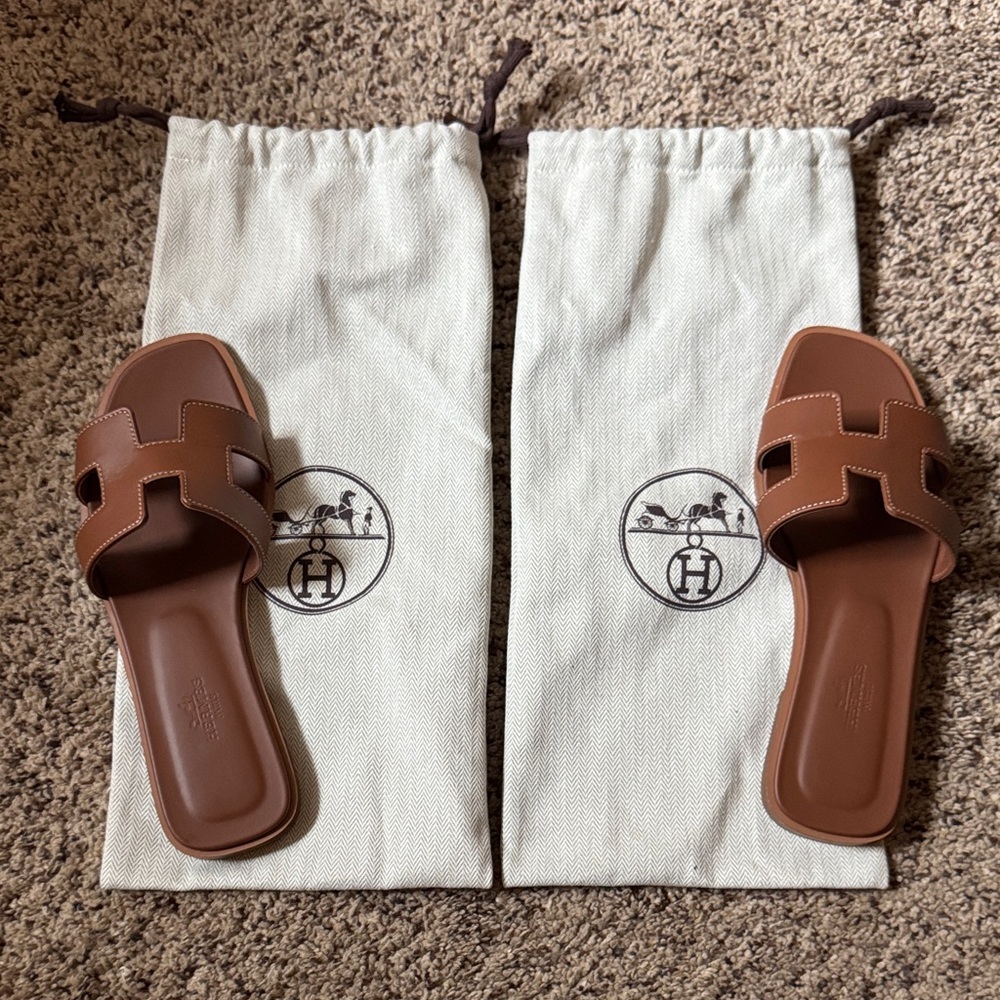 Hermes Oran Sandals